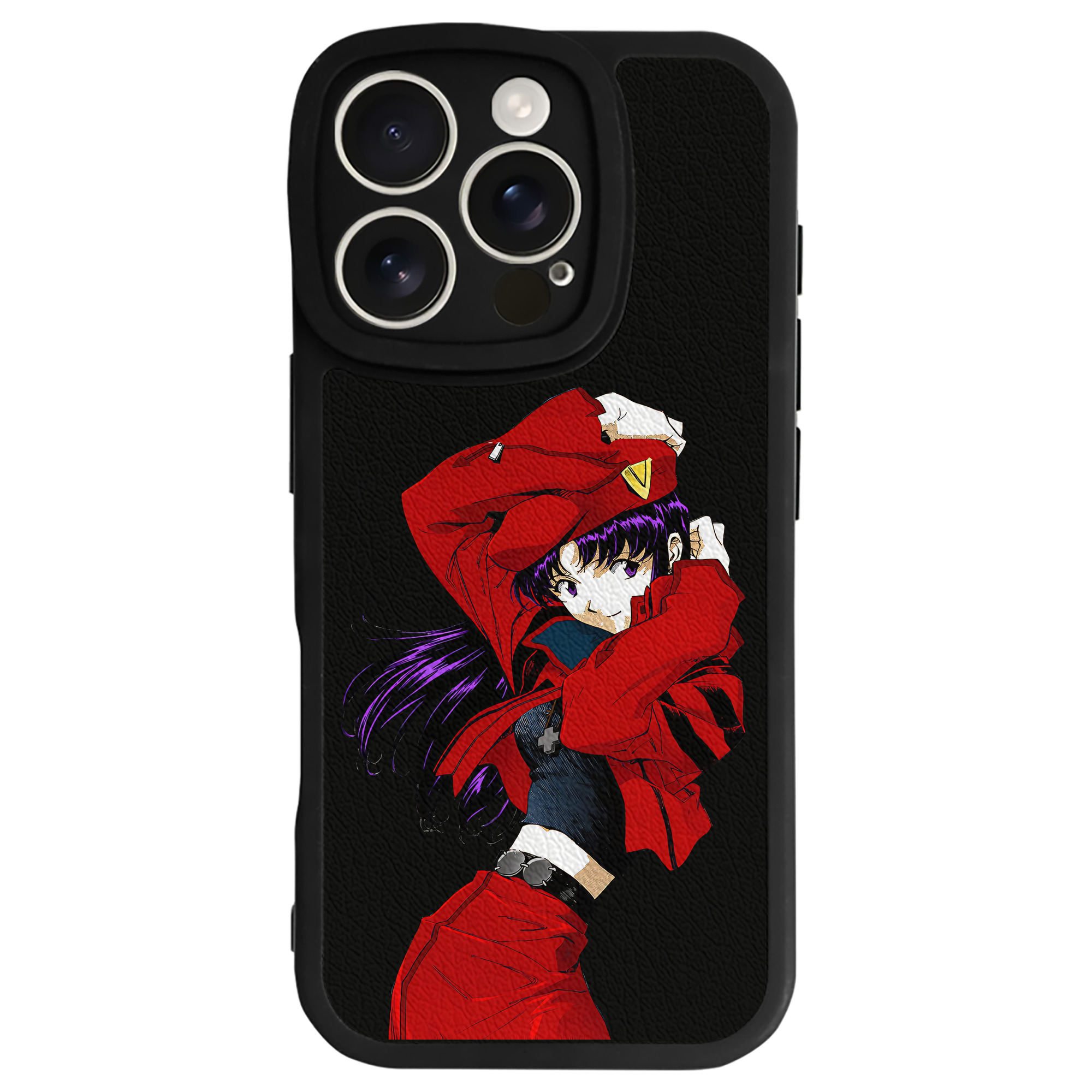 （画像用） EVA 新世紀エヴァンゲリオン 【iPhone 16シリーズ対応】シリコンスマホケース（レザー調） 材質：シリコン